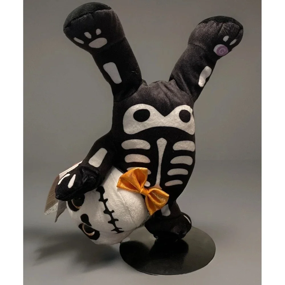 Gemmy Skeleton Halloween Animated Hip Hop Spinning Musical Singing